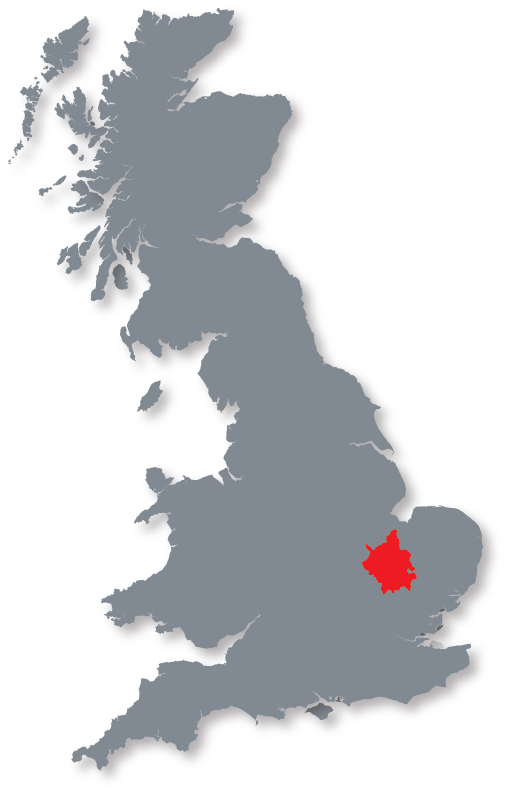 The UK and Cambridgeshire